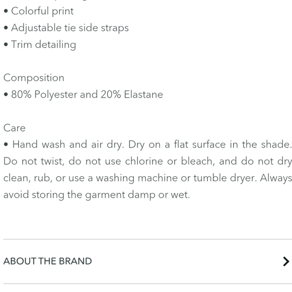 New!Agua Bendita Vini Alegria Bikini Bottom - Picture 14 of 14